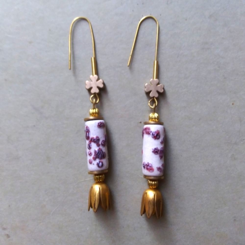 SOLD 'Luck Would Have It' Dangles - Picture 2 of 5